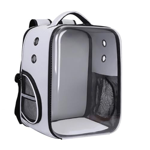 ifundom 1Stück Faltbare Hundetasche für Kleine Katzen und Atmungsaktive Tragetasche für Reisen Tragbarer Rucksack für Transport im Auto oder Flugzeug und Bequem von ifundom