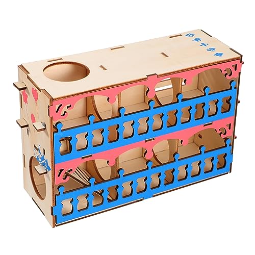 ifundom 1Stück Holz Hamster Labyrinth Tunnel für Kleine Haustiere Sicher und Langlebig Stressabbau Aktivität für Hamster und Andere Nager ifundom 1Stück Holz Hamster Labyrinth Tunnel für Kleine Haustiere Sicher und Langlebig Stressabbau Aktivität für Hamster und Andere Nager von ifundom