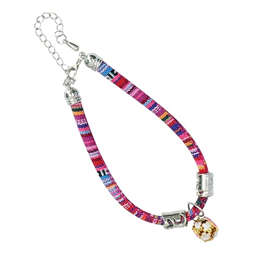 ifundom 1Stück Verstellbares Katzenhalsband mit Sicherheitsverschluss und Glocke Design für Kleine Haustiere aus Strapazierfähigem für Kätzchen und Kleine Katzen von ifundom