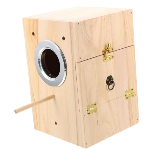 ifundom 1stück Holz Nistkasten Für Vögel Brutkasten Für Kanarienvögel Sittiche Und Kleine Vögel Mit Farbigem Design Für Vogelzucht Wohnort ifundom 1stück Holz Nistkasten Für Vögel Brutkasten Für Kanarienvögel Sittiche Und Kleine Vögel Mit Farbigem Design Für Vogelzucht Wohnort von ifundom