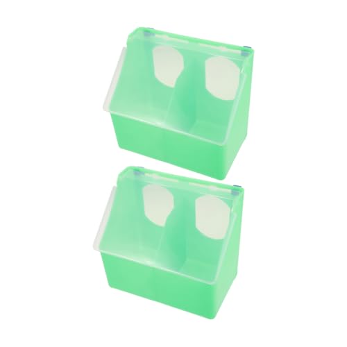 ifundom 2 Stück Box Taubenfutterbox Taubenschlag Taubenfutterspender Wachtelfutterspender Keine Abfälle Bucheras Für Tauben Hühnerfutterspender PVC Wachtelkäfige Kunststoff ifundom 2 Stück Box Taubenfutterbox Taubenschlag Taubenfutterspender Wachtelfutterspender Keine Abfälle Bucheras Für Tauben Hühnerfutterspender PVC Wachtelkäfige Kunststoff von ifundom