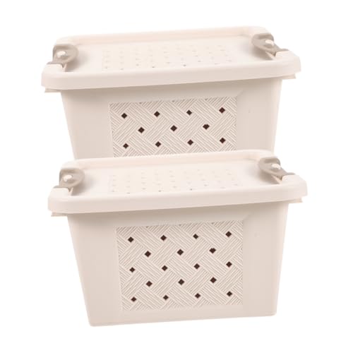 ifundom 2 Stück Hamster Tragetasche Atmungsaktive Transportbox für Kleine Tiere aus Robustem Kunststoff für Ausflüge und Reisen mit Hamstern und Kleinen Haustieren von ifundom