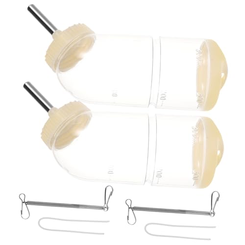 ifundom 2 Stück Haustier Trinkflasche für Hamster und Kaninchen Auslaufsicherer Wasserspender mit Trinksystem für Käfige und Praktisch ifundom 2 Stück Haustier Trinkflasche für Hamster und Kaninchen Auslaufsicherer Wasserspender mit Trinksystem für Käfige und Praktisch von ifundom