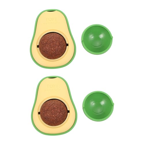ifundom 2 Stück Katzenminze Avocado Förmige Kaubälle für Kätzchen Interaktive Beschäftigung für Katzen Lecken und Kauen Fördert Gesunde Verdauung und Spielspaß ifundom 2 Stück Katzenminze Avocado Förmige Kaubälle für Kätzchen Interaktive Beschäftigung für Katzen Lecken und Kauen Fördert Gesunde Verdauung und Spielspaß von ifundom