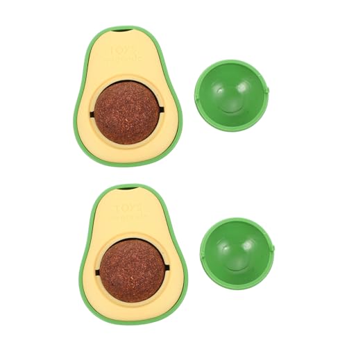 ifundom 2 Stück Katzenminze Catnip Catnip Toy kneifen beissen drinnen Katzenspielzeug Cartoon-Avocado-förmiges Katzenminze Zähneknirschen PVC Green ifundom 2 Stück Katzenminze Catnip Catnip Toy kneifen beissen drinnen Katzenspielzeug Cartoon-Avocado-förmiges Katzenminze Zähneknirschen PVC Green von ifundom