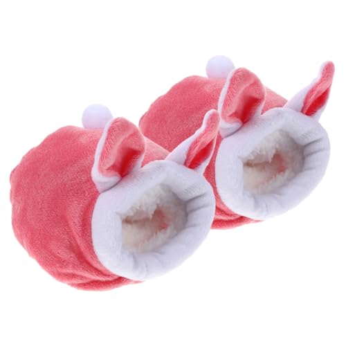 ifundom 2 Stück Kleines Haustier Winternest aus Weichem Baumwollstoff Kuscheliges Cartoonförmiges Schlafhaus für Hamster Igel und Kleintiere Wärmendes Rückzugsversteck für Kleine Tiere ifundom 2 Stück Kleines Haustier Winternest aus Weichem Baumwollstoff Kuscheliges Cartoonförmiges Schlafhaus für Hamster Igel und Kleintiere Wärmendes Rückzugsversteck für Kleine Tiere von ifundom