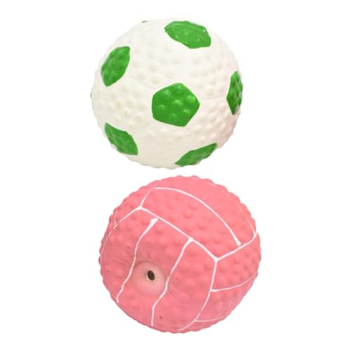 ifundom 2 Stück Latex Hundebälle für Outdoor Training Interaktive Quitschspielzeuge für Welpen Strapazierfähig und Langlebig für Spiel und Spaß ifundom 2 Stück Latex Hundebälle für Outdoor Training Interaktive Quitschspielzeuge für Welpen Strapazierfähig und Langlebig für Spiel und Spaß von ifundom