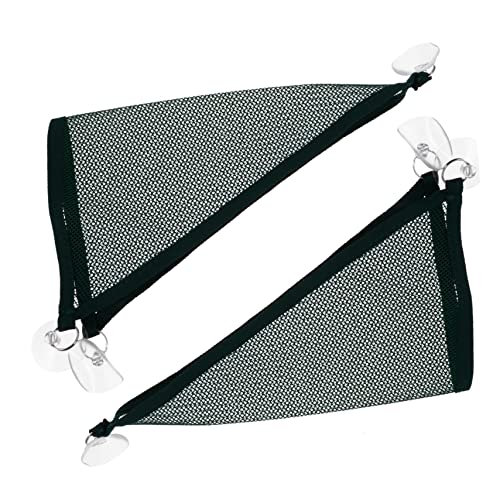ifundom 2 Stück Reptilien-Hängematte Bartagame Hängematte Haustier Bartagame Hängematte hängend Gecko zubehör tierbett Eidechsen-Hängebett Geckos-Hängematte Mesh-Oberfläche Green von ifundom