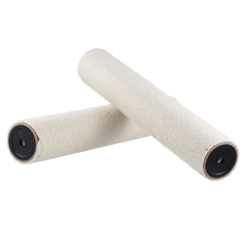 ifundom 2 Stück Säulen für Katzenklettergerüste Katzenkratzbaum DIY Katzenmöbel katzenspielzeug katzenpflege Katzen Klettergerüst für Katzen Pillar Cat Klettergerüst Sisal Beige ifundom 2 Stück Säulen für Katzenklettergerüste Katzenkratzbaum DIY Katzenmöbel katzenspielzeug katzenpflege Katzen Klettergerüst für Katzen Pillar Cat Klettergerüst Sisal Beige von ifundom