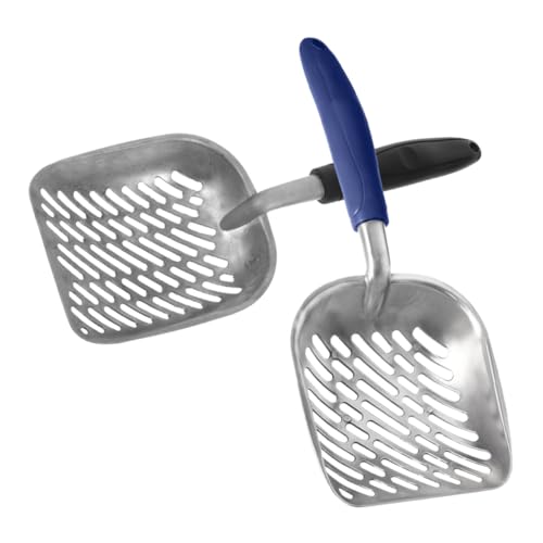 ifundom 2stücke Metall Katzenkotschaufel Mit Weitem Lochdesign Für Praktisches Filtern Flacher Kopf Für Gründliche Reinigung Ergonomischer Griff Für Bequemes Halten Aufhängeloch Für ifundom 2stücke Metall Katzenkotschaufel Mit Weitem Lochdesign Für Praktisches Filtern Flacher Kopf Für Gründliche Reinigung Ergonomischer Griff Für Bequemes Halten Aufhängeloch Für von ifundom
