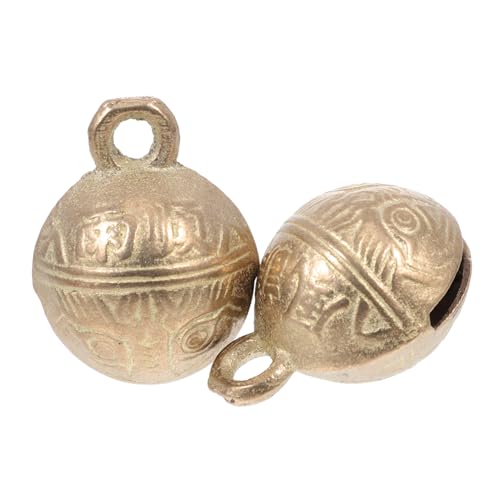 ifundom 2 Stück Tigerkopf Glocke Haustier Glocken hundeglocke hundeklingel hundegebell Dekorative Glocke Anhänger hängende Kupfer ifundom 2 Stück Tigerkopf Glocke Haustier Glocken hundeglocke hundeklingel hundegebell Dekorative Glocke Anhänger hängende Kupfer von ifundom