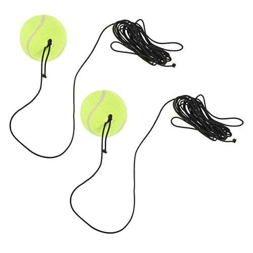 ifundom 2 Stück Trainings tennisbälle mit Seil Multifunktionale Haustier spielbälle für Hunde Robustes Übungsball Tennis und Hundetraining Geeignet für Indoor und Outdoor Langlebig und ifundom 2 Stück Trainings tennisbälle mit Seil Multifunktionale Haustier spielbälle für Hunde Robustes Übungsball Tennis und Hundetraining Geeignet für Indoor und Outdoor Langlebig und von ifundom