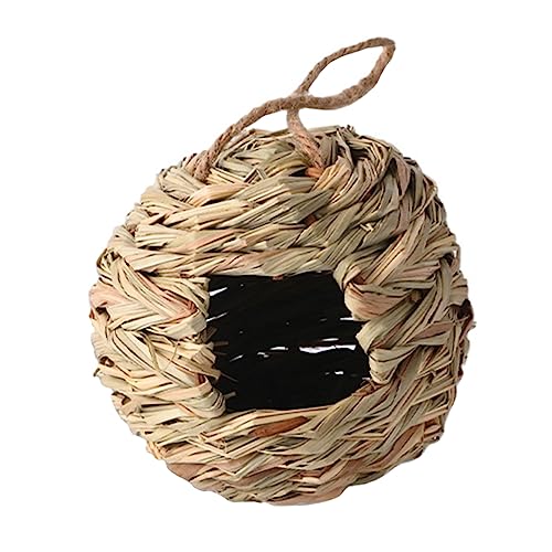 ifundom 2stücke Rundes Handgewebtes Vogelnest Aus Gras Für Kleine Vögel Für Kanarienvögel Finken Und Papageien Dekorationsfreundlich Für Garten Und Terrasse ifundom 2stücke Rundes Handgewebtes Vogelnest Aus Gras Für Kleine Vögel Für Kanarienvögel Finken Und Papageien Dekorationsfreundlich Für Garten Und Terrasse von ifundom