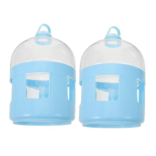 ifundom 2 Stücke Vogel Wassertrinker Taubenwasserspender Trinker Wachtel Wasser Feeder Wasserspender Taubentrinker Haustier Wasserbehälter von ifundom