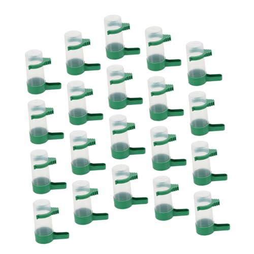 ifundom 20 Stück Automatischer Vogeltrinkbrunnen Wachteltrinker Vogelkäfig -wasserer Taubentrinker Haustiertrinker Wasserer Vogelfuttertränke Automatischer Vogelfutterspender Green Abs ifundom 20 Stück Automatischer Vogeltrinkbrunnen Wachteltrinker Vogelkäfig -wasserer Taubentrinker Haustiertrinker Wasserer Vogelfuttertränke Automatischer Vogelfutterspender Green Abs von ifundom