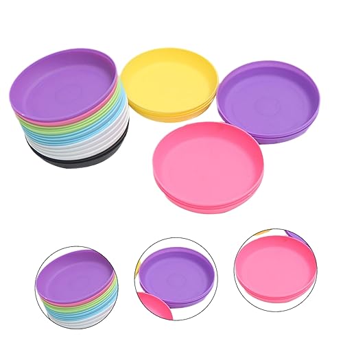 ifundom 20 Stück Untersetzer Rund Sukkulenten Pflanztöpfe Wasserablaufplatte Zufälligen Farben für Garten Indoor Pflanzenpflege Zufällige Farbe ifundom 20 Stück Untersetzer Rund Sukkulenten Pflanztöpfe Wasserablaufplatte Zufälligen Farben für Garten Indoor Pflanzenpflege Zufällige Farbe von ifundom