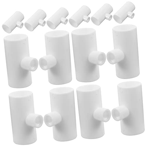 ifundom 20Stücke Chicken Watering Connectors Durable Plastic Tee Fittings for Poultry Waterer System Easy Installation Leak and von ifundom
