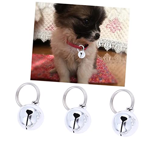 ifundom 20Stücke Metall Haustierglocken Offene Hundeglocken Zubehör für Halsketten für Katzen Befestigen mit Sicherem Schnellverschluss ifundom 20Stücke Metall Haustierglocken Offene Hundeglocken Zubehör für Halsketten für Katzen Befestigen mit Sicherem Schnellverschluss von ifundom