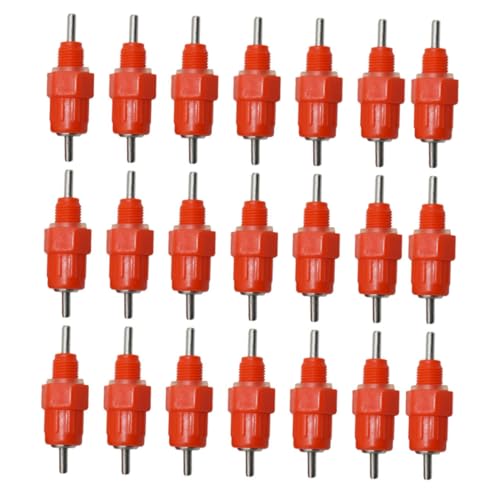 ifundom 22 Stück Teiliges Hühnertränkernippel Automatische Geflügel Wassertränke für Broiler mit Rutschfestem Design und Sicheren Materialien für Einfache und Hygienische Wasserversorgung ifundom 22 Stück Teiliges Hühnertränkernippel Automatische Geflügel Wassertränke für Broiler mit Rutschfestem Design und Sicheren Materialien für Einfache und Hygienische Wasserversorgung von ifundom