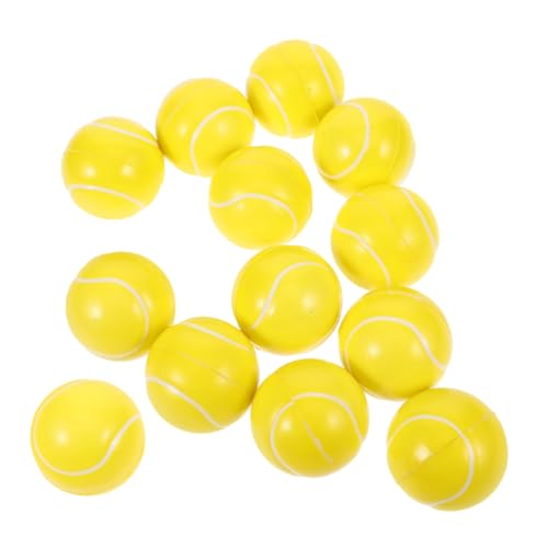 ifundom 24 Stück Minitennis Bälle für kleine Hunde Ballspielzeug für Hunde Stressball matschiger Ball Sport-Stressbälle Hundespielzeugball Mini-Sportbälle Pu Yellow ifundom 24 Stück Minitennis Bälle für kleine Hunde Ballspielzeug für Hunde Stressball matschiger Ball Sport-Stressbälle Hundespielzeugball Mini-Sportbälle Pu Yellow von ifundom