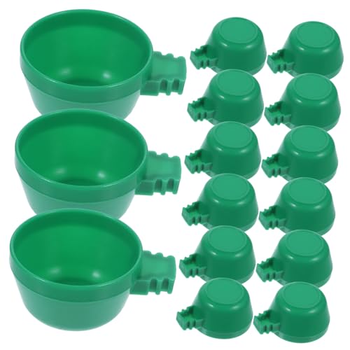 ifundom 25 Stück Teiliges Papageien Futter und Wasserbehälter für Käfige Waschbare Futter und Wasserschalen mit Großem Fassungsvermögen für Papageien und Andere Vögel ifundom 25 Stück Teiliges Papageien Futter und Wasserbehälter für Käfige Waschbare Futter und Wasserschalen mit Großem Fassungsvermögen für Papageien und Andere Vögel von ifundom