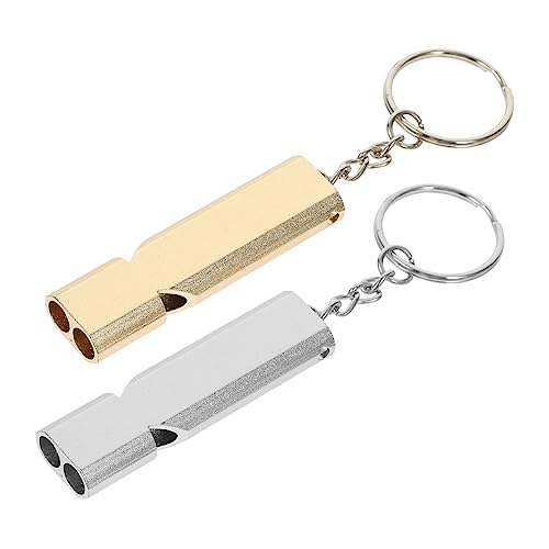 ifundom 2Stücke Aluminiumlegierung Trainingspfeife für Taubenschwanzpfeife für Hundetraining und Schiedsrichter Notfälle Sicher und Langlebig ifundom 2Stücke Aluminiumlegierung Trainingspfeife für Taubenschwanzpfeife für Hundetraining und Schiedsrichter Notfälle Sicher und Langlebig von ifundom