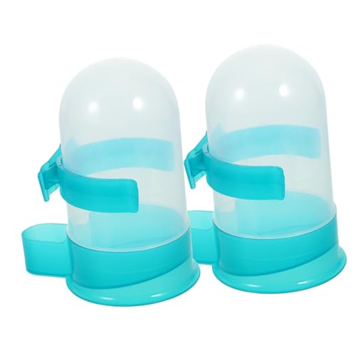 ifundom 2stücke Automatischer Wasserspender Für Haustiere Robuste Und Praktische Trinkflasche Für Pigeon Und Papageien Grünes Kleines Design Für Zuhause Und Unterwegs von ifundom