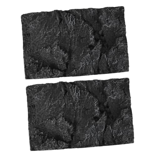 ifundom 2Stücke Dekoratives PU Hintergrundbrett für Terrarium und Aquarium Felsenoptik für Reptilienbehälter und Schildkrötenbecken Einfache Installation und Lebendige ifundom 2Stücke Dekoratives PU Hintergrundbrett für Terrarium und Aquarium Felsenoptik für Reptilienbehälter und Schildkrötenbecken Einfache Installation und Lebendige von ifundom
