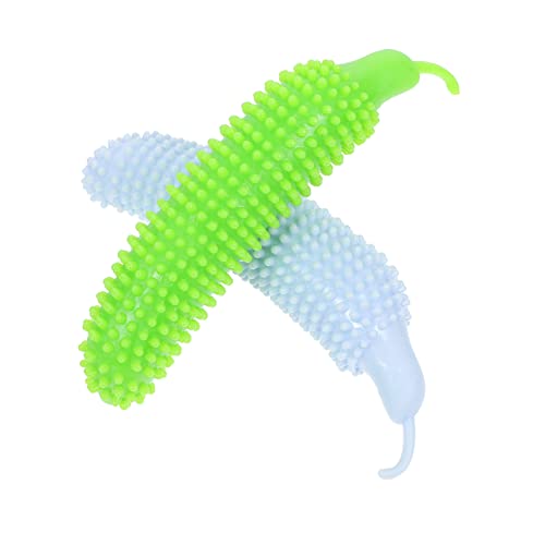 ifundom 2Stücke Durable Dog Chew Toy Interactive Pet Toy for Puppies Relief and Iq Improvement for Small to Medium Dogs and Colors von ifundom
