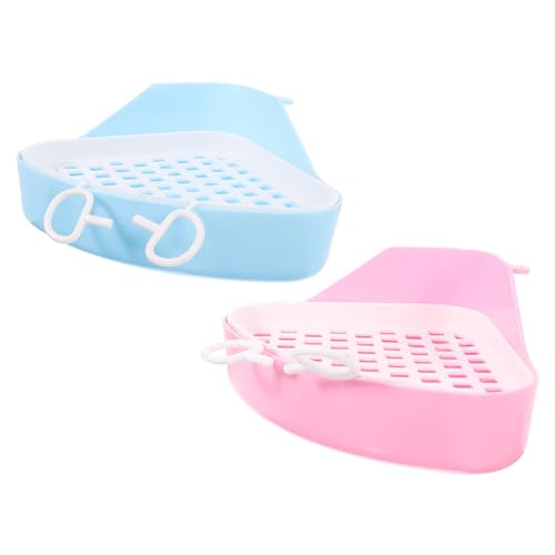 ifundom 2Stücke Haustier Toiletten für Kleintiere Hamster Töpfchen Waschbar und rutschfest für Katzentoiletten und Haustiertraining ifundom 2Stücke Haustier Toiletten für Kleintiere Hamster Töpfchen Waschbar und rutschfest für Katzentoiletten und Haustiertraining von ifundom