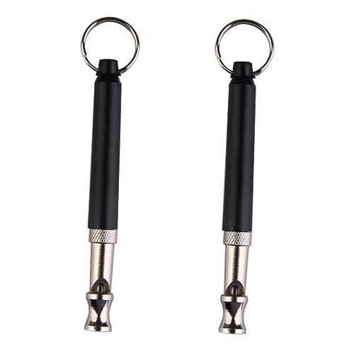 ifundom 2Stücke Hundepfeife Hundetrainer Pfeifen für Effektives Hundetraining Lauter und Klarer für Hunderassen Design und Handliches Format von ifundom
