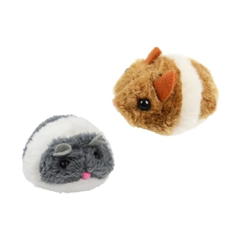 ifundom 2Stücke Katzen Interaktive Mäuse mit Geräusch und Vibration für Indoor Katzen Fördert und Bewegung Robust und Langlebig ifundom 2Stücke Katzen Interaktive Mäuse mit Geräusch und Vibration für Indoor Katzen Fördert und Bewegung Robust und Langlebig von ifundom