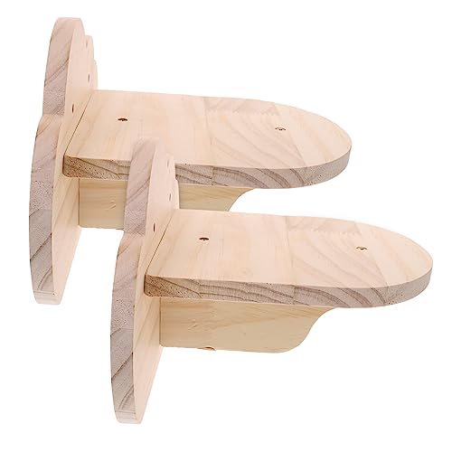 ifundom 2Stücke Teiliges Katzen Wandregal Kletterwand Für Katzen Mit Wandmontage Für Lösung Für Katzenmöbel Innenräumen ifundom 2Stücke Teiliges Katzen Wandregal Kletterwand Für Katzen Mit Wandmontage Für Lösung Für Katzenmöbel Innenräumen von ifundom