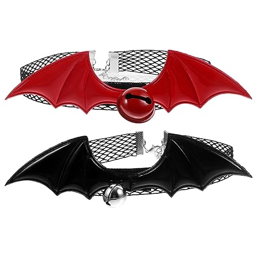 ifundom 2st Halloween-fledermaushalsband Verstellbares Katzenhalsband Süße Katzenhalsbänder Für Katze Halloween-Fliege-Kragen Kleines Stoff Hautfreundlich Zubehör ifundom 2st Halloween-fledermaushalsband Verstellbares Katzenhalsband Süße Katzenhalsbänder Für Katze Halloween-Fliege-Kragen Kleines Stoff Hautfreundlich Zubehör von ifundom