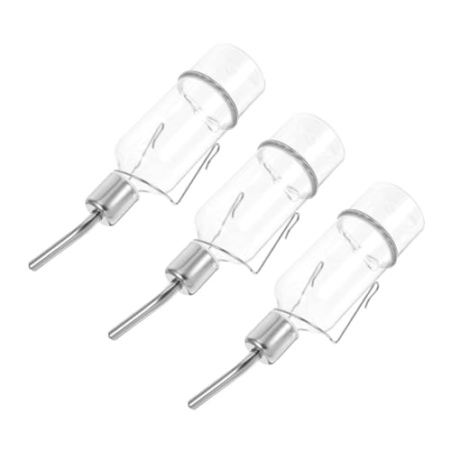 ifundom 3 Stück Edelstahl Wasserspender für Kleintiere Auslaufsicherer Trinkflasche für Kaninchen Katzen Hunde und Hamster Platzsparender Hänge wasserspender für Käfige und Outdoor ifundom 3 Stück Edelstahl Wasserspender für Kleintiere Auslaufsicherer Trinkflasche für Kaninchen Katzen Hunde und Hamster Platzsparender Hänge wasserspender für Käfige und Outdoor von ifundom