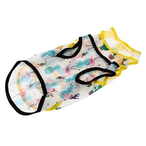 ifundom 3 Stück Haustier Coole Kleidung Hundekleider Atmungsaktive Hundehemden Haustierweste Kleidung Für Haustiere Für Kleine Hunde Kühlung Welpenweste Polyester ifundom 3 Stück Haustier Coole Kleidung Hundekleider Atmungsaktive Hundehemden Haustierweste Kleidung Für Haustiere Für Kleine Hunde Kühlung Welpenweste Polyester von ifundom