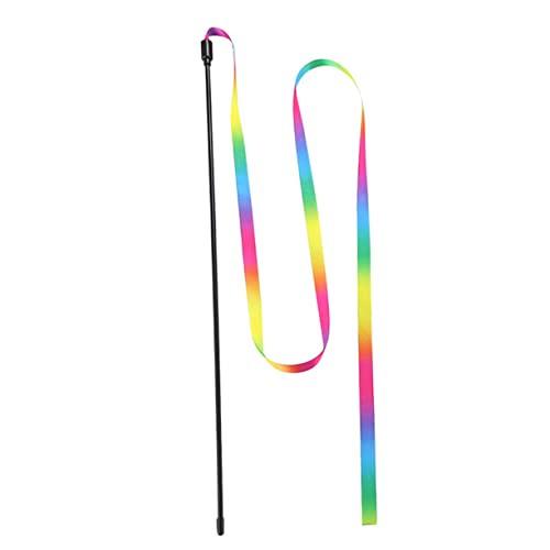 ifundom 3 Stück Teiliges Katzenangel Set mit Regenbogen Teaser für Interaktives für Katzentraining Stressabbau für Haustiere ifundom 3 Stück Teiliges Katzenangel Set mit Regenbogen Teaser für Interaktives für Katzentraining Stressabbau für Haustiere von ifundom