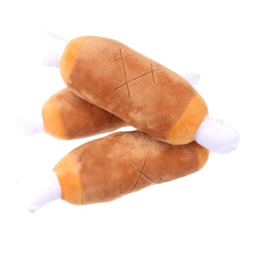 ifundom 3 Stück Teiliges Plüsch Kauspielzeug mit Soundfunktion Robustes Hundespielzeug Knochenform Langlebiges Pet Chew Toy zur Beschäftigung und Zahnpflege für Hunde ifundom 3 Stück Teiliges Plüsch Kauspielzeug mit Soundfunktion Robustes Hundespielzeug Knochenform Langlebiges Pet Chew Toy zur Beschäftigung und Zahnpflege für Hunde von ifundom
