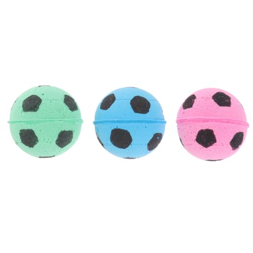 ifundom 3 Stück Zwei-Farben- -Fußballspielzeug zum Apportieren von Katzen drinnen Spielzeugbälle für Katzen Ballspielzeug für Katzen Katzenspielzeug Bunt ifundom 3 Stück Zwei-Farben- -Fußballspielzeug zum Apportieren von Katzen drinnen Spielzeugbälle für Katzen Ballspielzeug für Katzen Katzenspielzeug Bunt von ifundom