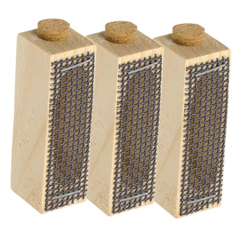 ifundom 3-teiliger Königinnenkäfig Aus Holz: Bienenschutz, Imkereibedarf, Imkerwerkzeug Zur Isolierung Der Königin, Bienenstockmanagement, Zucht Und Aufzucht ifundom 3-teiliger Königinnenkäfig Aus Holz: Bienenschutz, Imkereibedarf, Imkerwerkzeug Zur Isolierung Der Königin, Bienenstockmanagement, Zucht Und Aufzucht von ifundom