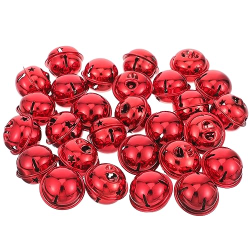 ifundom 30st Jingle Christbaumschmuck Glöckchen-Ornament Glöckchen Für Katzenhalsbänder Hundeglocken Feiertags-glöckchen DIY Haustierglocken Weihnachtsglocken Metall Armband Anhänger ifundom 30st Jingle Christbaumschmuck Glöckchen-Ornament Glöckchen Für Katzenhalsbänder Hundeglocken Feiertags-glöckchen DIY Haustierglocken Weihnachtsglocken Metall Armband Anhänger von ifundom