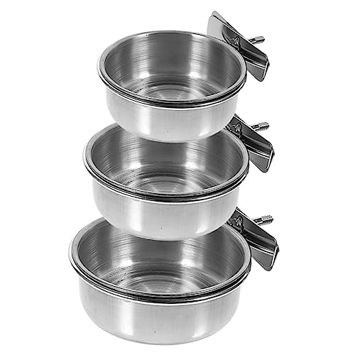 ifundom 3stücke Futter Und Wasserbehälter Für Papageien Hängende Schalen Für Vogelkäfige Langlebig Und Einfach Zu Montieren Für Sittiche Und Andere Vögel ifundom 3stücke Futter Und Wasserbehälter Für Papageien Hängende Schalen Für Vogelkäfige Langlebig Und Einfach Zu Montieren Für Sittiche Und Andere Vögel von ifundom