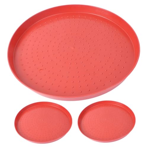 ifundom 3stücke Geflügelfutterteller Aus Hochwertigem Kunststoff rutschfeste Unterseite Wiederverwendbar Einfach Zu Reinigen Für Hühner Tauben Und Küken ifundom 3stücke Geflügelfutterteller Aus Hochwertigem Kunststoff rutschfeste Unterseite Wiederverwendbar Einfach Zu Reinigen Für Hühner Tauben Und Küken von ifundom