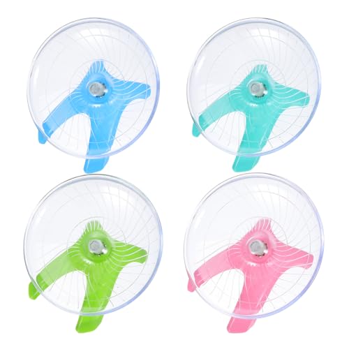 ifundom 4 Stück Fächerförmiges Schloss Hamsterrad Geräuschloses Hamster Übungsrad Hamster Sportrad Geräuschloses Laufrad Für Kleintiere ifundom 4 Stück Fächerförmiges Schloss Hamsterrad Geräuschloses Hamster Übungsrad Hamster Sportrad Geräuschloses Laufrad Für Kleintiere von ifundom