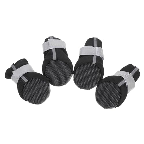 ifundom 4 Stück Hundeschuhe Hundestiefel für kaltes Wetter Hundepfoten Pfotenschützer für Hunde rutschfeste Schuhe für kleine Haustiere Haustier Stiefel ifundom 4 Stück Hundeschuhe Hundestiefel für kaltes Wetter Hundepfoten Pfotenschützer für Hunde rutschfeste Schuhe für kleine Haustiere Haustier Stiefel von ifundom