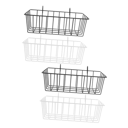 ifundom 4 Stück Kaninchen Heuraufe Metallrahmen Tragbarer Heufutterspender Sauberer Heuhalter für Hasen Meerschweinchen Hamster Einfache Installation Weiß und Schwarz ifundom 4 Stück Kaninchen Heuraufe Metallrahmen Tragbarer Heufutterspender Sauberer Heuhalter für Hasen Meerschweinchen Hamster Einfache Installation Weiß und Schwarz von ifundom