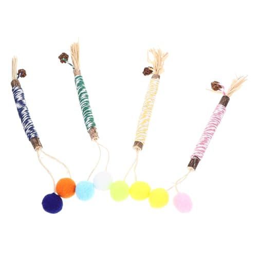 ifundom 4 Stück Silberne Rattan -katzenspielzeug Natürliches Katzenspielzeug Für Drinnen Kauspielzeug Zum Zahnen Von Kätzchen Katzenspielzeug Mit Katzenminze Kaut Polygonum Holz ifundom 4 Stück Silberne Rattan -katzenspielzeug Natürliches Katzenspielzeug Für Drinnen Kauspielzeug Zum Zahnen Von Kätzchen Katzenspielzeug Mit Katzenminze Kaut Polygonum Holz von ifundom