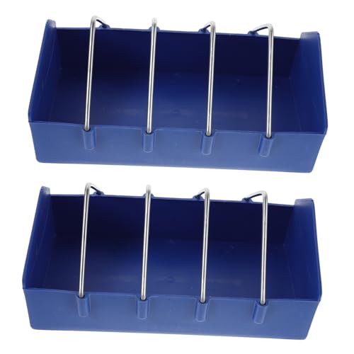 ifundom 4 Stück Teiliges Futtertablett für Tauben Robustes Kunststoff-behälter mit Abnehmbarem Drahtfach Große Kapazität Verschüttungsfreie Fütterung Geeignet für Brieftauben Zuchttauben ifundom 4 Stück Teiliges Futtertablett für Tauben Robustes Kunststoff-behälter mit Abnehmbarem Drahtfach Große Kapazität Verschüttungsfreie Fütterung Geeignet für Brieftauben Zuchttauben von ifundom