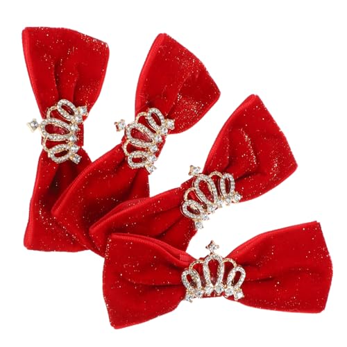 ifundom 4 Stück Teiliges Haustier Haarspangen mit Schleifen Langlebige Hunde Haarklammern für Kleine Hunde und Katzen rutschfeste Tierhaar Accessoires für Hochzeit Party und Fotoshooting ifundom 4 Stück Teiliges Haustier Haarspangen mit Schleifen Langlebige Hunde Haarklammern für Kleine Hunde und Katzen rutschfeste Tierhaar Accessoires für Hochzeit Party und Fotoshooting von ifundom