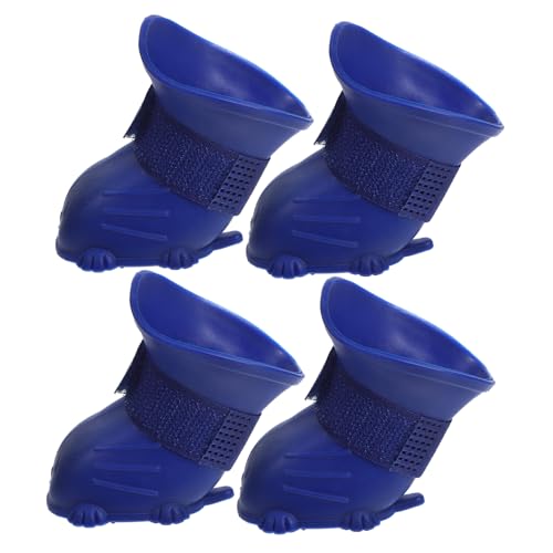 ifundom 4 Stück rutschfeste Hunde-Regenstiefel, wasserdichte Haustierschuhe Für Outdoor-Abenteuer, Leichte Hundeschuhe, Stiefel Für Verbesserte Sichtbarkeit ifundom 4 Stück rutschfeste Hunde-Regenstiefel, wasserdichte Haustierschuhe Für Outdoor-Abenteuer, Leichte Hundeschuhe, Stiefel Für Verbesserte Sichtbarkeit von ifundom